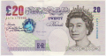 Bank Of England 20 Pound Notes 20 Pounds, from 1999